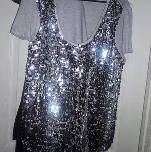 Sequin top